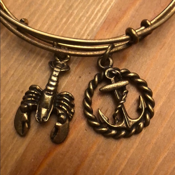 ⚓️ NAUTICAL BUNDLE 🛍 2 Alex & Ani bracelets gold - Picture 5 of 5